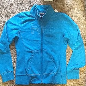 Fila Teal Zip up❄❄ FREE WHEN YOU SPEND $45